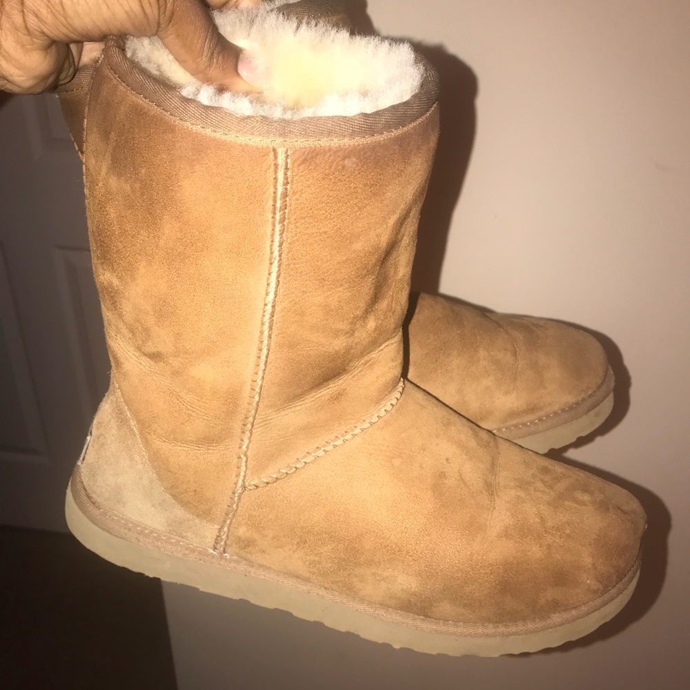 CHESTNUT UGG BOOTS, WOMAN SIZE 10